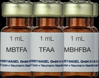 Acylierungs-Kit | Inhalt des Kits: je 2 x 1 ml MBTFA TFAA MBHFBA