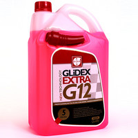 Płyn do chłodnic G12 GLIDEX EXTRA do -35C z atestami DAF - MB - 325.3 5L