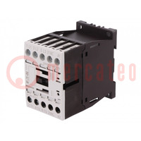 Contactor: 3-pole; NO x3; Auxiliary contacts: NC; 230VAC; 12A; 690V