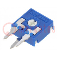 Potentiometer: mounting; single turn,vertical; 10kΩ; 0.15W; ±20%