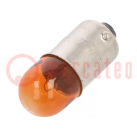 Filament lamp: automotive; BA9S; orange; 12V; 4W; VISIONPRO