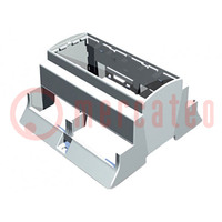 Enclosure: for DIN rail mounting; Y: 110mm; X: 106.3mm; Z: 62mm