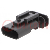 Connector: automotive; MCON 1.2; male; plug; for cable; PIN: 4
