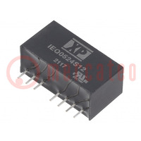 Converter: DC/DC; 5W; Uin: 9÷36V; Uout: 12VDC; Iout: 417mA; SIP8; THT