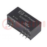 Convertitore: DC/DC; 2W; Ud'ingr: 9÷18V; Ud'usc: 3,3VDC; Iusc: 500mA