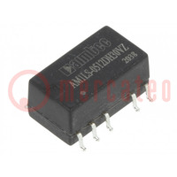 Convertitore: DC/DC; 1W; Ud'ingr: 4,5÷5,5V; Ud'usc: 12VDC; SMT