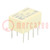 Relay: electromagnetic; DPDT; Ucoil: 12VDC; Icontacts max: 1A; PCB