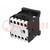 Contactor: 4-pole; NO x4; 12VDC; 9A; for DIN rail mounting; DILEM