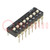 Switch: DIP-SWITCH; Poles number: 8; ON-OFF; 0.1A/24VDC; Pos: 2