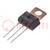 Transistor: NPN; bipolaire; Darlington; 40V; 2A; 10W; TO202N