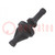 Fastener for fans and protections; Ømount.hole: 6.5mm; black