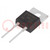 Diode: redresseuse; THT; 600V; 8A; tube; Ifsm: 60A; TO220AC; 18ns