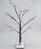Artificial LED Snowy Twig Tree - 60cm, Brown & White, Pre-Lit