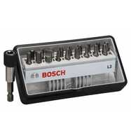 Bosch Schrauberbit-Set Robust Line L Extra-Hart, 18+1-tlg., 25mm, PH, PZ, T, LS, HEX