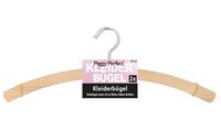 Peggy Perfect Holz-Kleiderbügel ohne Steg, natur, 2er Pack (6422399)