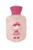 Detailbild - Wärmflasche aus Gummi, 0,8 l, mit Velourbezug Fee Finja, rosa