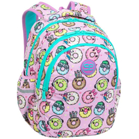 COOLPACK F048665, SAC À DOS SCOLAIRE JOY S HAPPY DONUTS, PINK EPSON