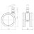 5x Hartbodenrollen ROLO 11mm / 65mm Büro-Stuhl-Rollen für Hartböden (5er Pack) hjh OFFICE