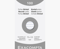 Exacompta 13201E indexkaart Wit