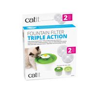 Catit 43745 Zubehör für Futter-/Wasserspender für Hunde/Katzen Automatischer Haustiertränkenfilter