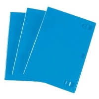 Hama Blu-ray Disc Double Jewel Case, 3 pcs./pack, blue 2 Disks Blau