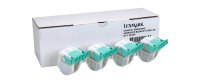 Lexmark 4 cajas de grapas para grapado central