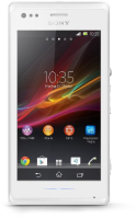 Sony Xperia M 10,2 cm (4 Zoll) Single SIM Android 4.1 3G 1 GB 1750 mAh Weiß