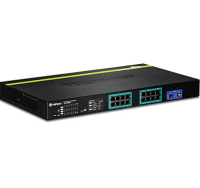 Trendnet TPE-1620WS switch di rete Gestito L2 Gigabit Ethernet (10/100/1000) Supporto Power over Ethernet (PoE) 1U Nero