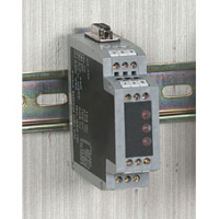 Black Box ICD100A convertidor, repetidor y aislador en serie RS-232 RS-422/485 Negro, Gris