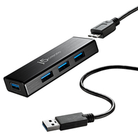 j5create JUH340-N USB 3.0 4-Port Mini HUB - EU/UK