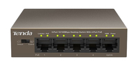 Tenda TEF1105P netwerk-switch Managed Fast Ethernet (10/100) Power over Ethernet (PoE) Bruin