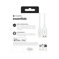 mophie essentials charging cables | 1M White