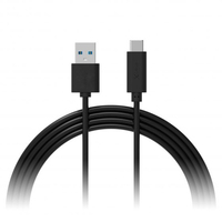 XLayer 214345 USB Kabel 1 m USB 3.2 Gen 1 (3.1 Gen 1) USB A USB C Schwarz