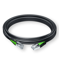 Zyxel ACCESSORY-ZZ0111F hálózati kábel Fekete 3 M Cat6a SF/FTP