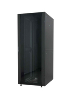Intellinet Network Cabinet, Free Standing (Premium), 22U, Usable Depth 129 to 629mm/Width 503mm, Grey, Assembled, Max 2000kg, Server Rack, IP20 rated, 19", Aluminium, Multi-Poin...