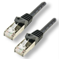 MCL FCC7BMSF-0.3M/N Netzwerkkabel Schwarz 0,3 m Cat7 S/FTP (S-STP)