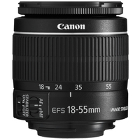 Canon 5121B005 lencse és szűrő SLR Standard zoom lencse Fekete