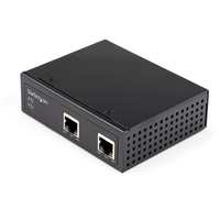 StarTech.com Gigabit PoE Extender Industriale 60W - 802.3 bt PoE+/PoE++ UTP PD Power over Ethernet network range extender/repeater - Ripetitore PoE 100m - IP-30 - 40C +75C