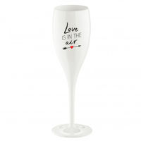 koziol LOVE IS IN THE AIR 100 ml Glas Champagnerflöte