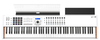 Arturia KeyLab 88 MKII MIDI-Tastatur -88 Schlüssel USB Weiß