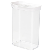 EMSA Optima Rechthoekig Container 2,2 l Transparant, Wit 1 stuk(s)