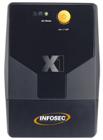 Infosec X1 2000 EX USB Interactivité de ligne 2 kVA 1200 W 4 sortie(s) CA