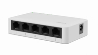 Gembird NSW-G5-01 łącza sieciowe Nie zarządzany Gigabit Ethernet (10/100/1000) Biały