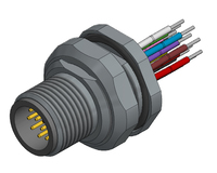 Conec 43-01344 conector M12x1 Níquel