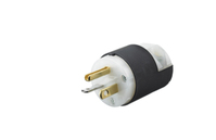 Hubbell HBL5266C electrical power plug Black, White 2P