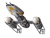 Revell 01209 makett Spaceship model Szerelőkészlet 1:72