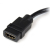 StarTech.com HDDVIFM8IN video átalakító kábel 0,203 M HDMI A-típus (Standard) DVI-D Fekete