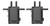 DJI Transmission Standard Combo camera data transmitter 6000 m Black