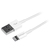StarTech.com 1 m witte Apple 8-polige slanke Lightning connector naar USB-kabel voor iPhone / iPod / iPad