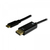 MCL MB1B99AZUSB3CDP14 câble vidéo et adaptateur 1,8 m USB Type-C DisplayPort Noir